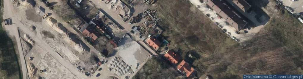 Zdjęcie satelitarne Wojskiego ul.