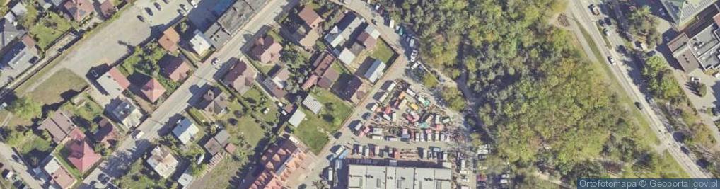Zdjęcie satelitarne Wolności ul.