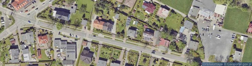 Zdjęcie satelitarne Wojska Polskiego ul.