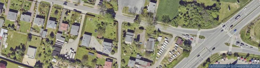 Zdjęcie satelitarne Wojska Polskiego ul.