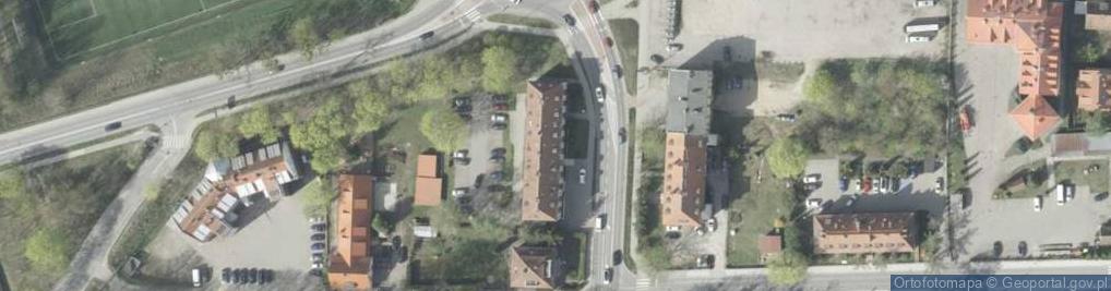 Zdjęcie satelitarne Wojska Polskiego ul.