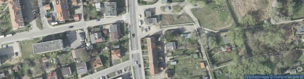Zdjęcie satelitarne Wojska Polskiego ul.