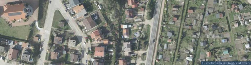 Zdjęcie satelitarne Wojska Polskiego ul.