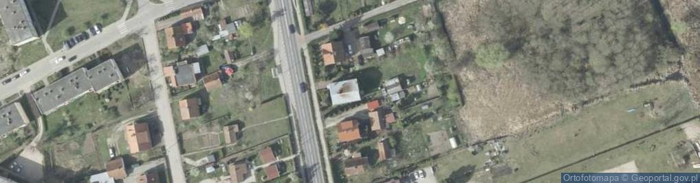 Zdjęcie satelitarne Wojska Polskiego ul.