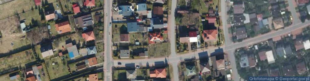 Zdjęcie satelitarne Wojska Polskiego ul.