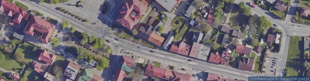 Zdjęcie satelitarne Wolności ul.