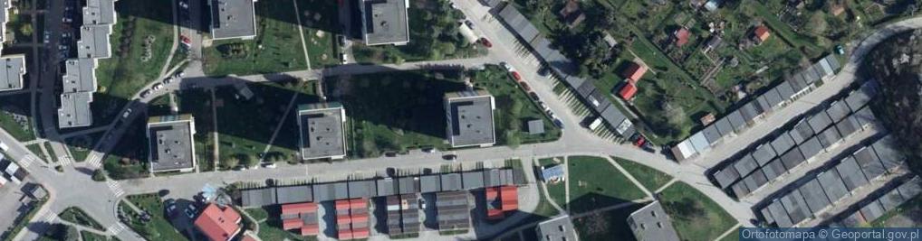 Zdjęcie satelitarne Wojska Polskiego ul.