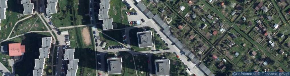 Zdjęcie satelitarne Wojska Polskiego ul.