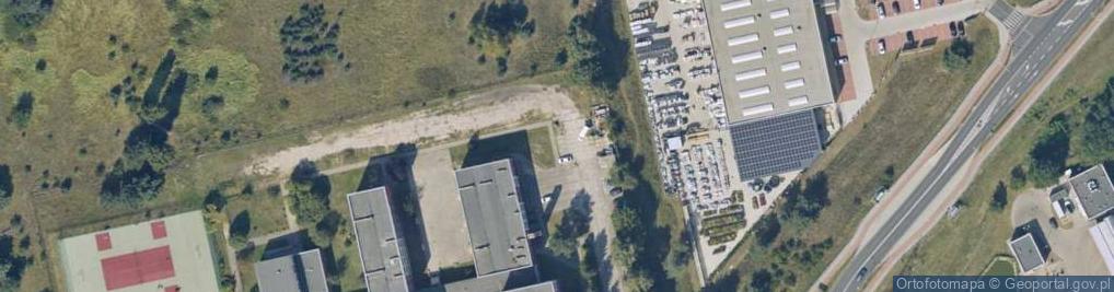 Zdjęcie satelitarne Wojska Polskiego ul.