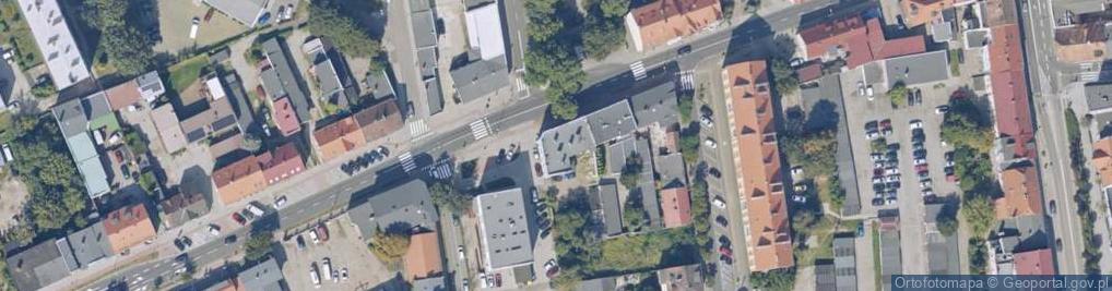 Zdjęcie satelitarne Wojska Polskiego ul.