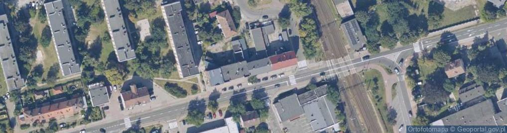 Zdjęcie satelitarne Wojska Polskiego ul.
