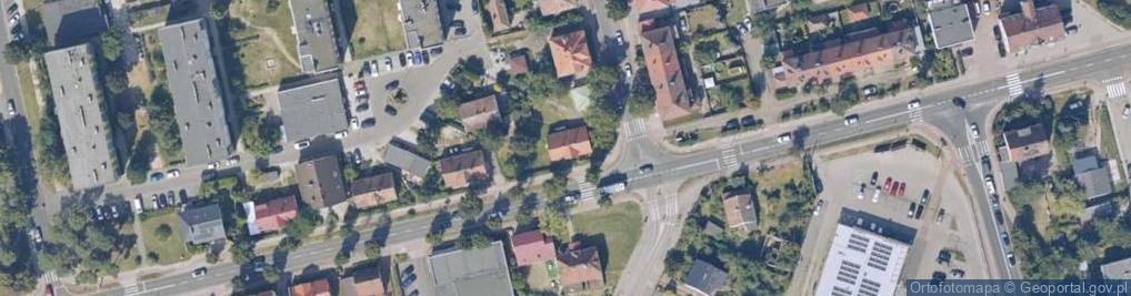 Zdjęcie satelitarne Wojska Polskiego ul.