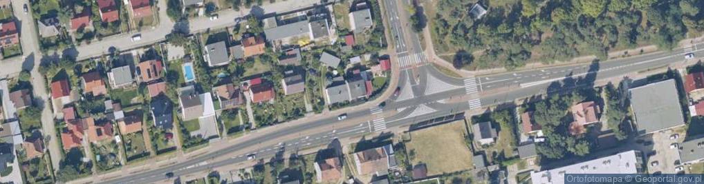 Zdjęcie satelitarne Wojska Polskiego ul.