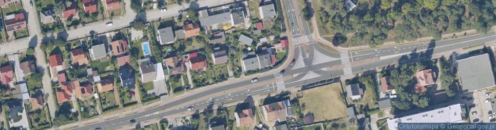 Zdjęcie satelitarne Wojska Polskiego ul.