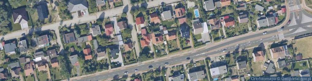 Zdjęcie satelitarne Wojska Polskiego ul.