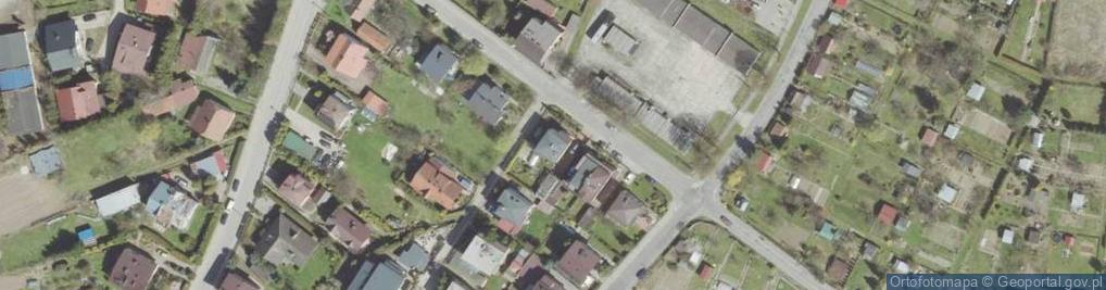 Zdjęcie satelitarne Wolskiej Jadwigi ul.