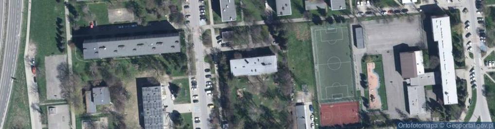Zdjęcie satelitarne Wojska Polskiego ul.