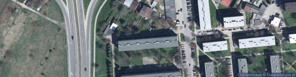 Zdjęcie satelitarne Wojska Polskiego ul.