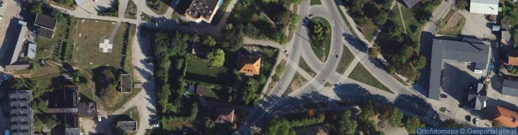 Zdjęcie satelitarne Wojska Polskiego ul.