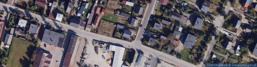 Zdjęcie satelitarne Wojska Polskiego ul.