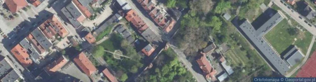 Zdjęcie satelitarne Wojska Polskiego ul.