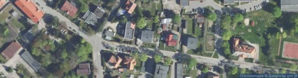 Zdjęcie satelitarne Wojska Polskiego ul.