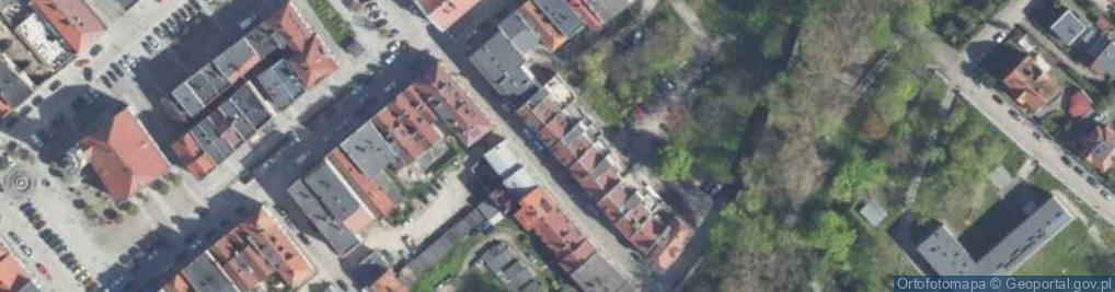 Zdjęcie satelitarne Wojska Polskiego ul.
