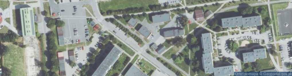 Zdjęcie satelitarne Wojska Polskiego ul.