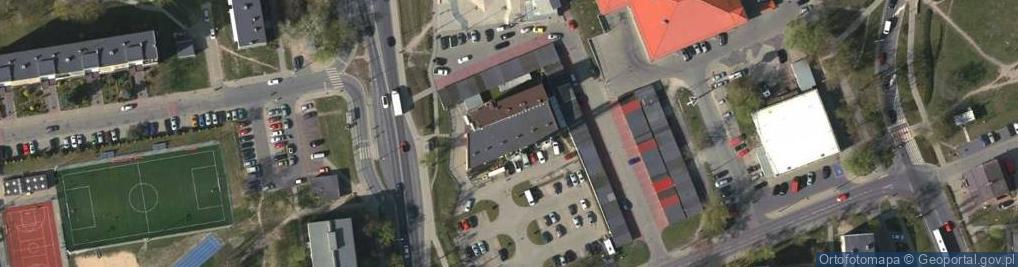 Zdjęcie satelitarne Wojska Polskiego ul.