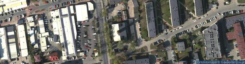 Zdjęcie satelitarne Wojska Polskiego ul.