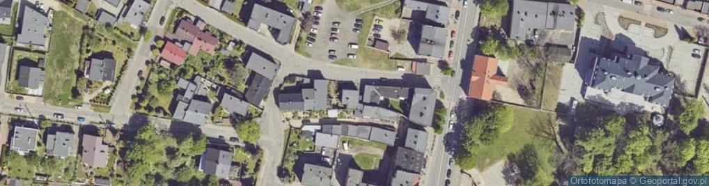 Zdjęcie satelitarne Wojska Polskiego ul.