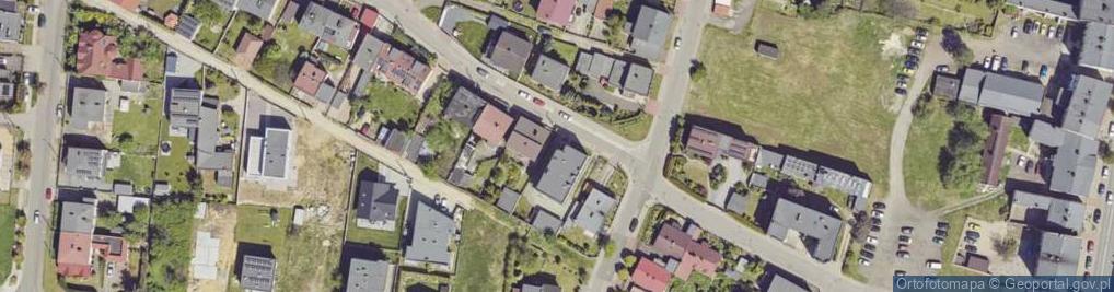 Zdjęcie satelitarne Wojska Polskiego ul.