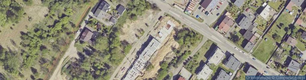 Zdjęcie satelitarne Wodna ul.