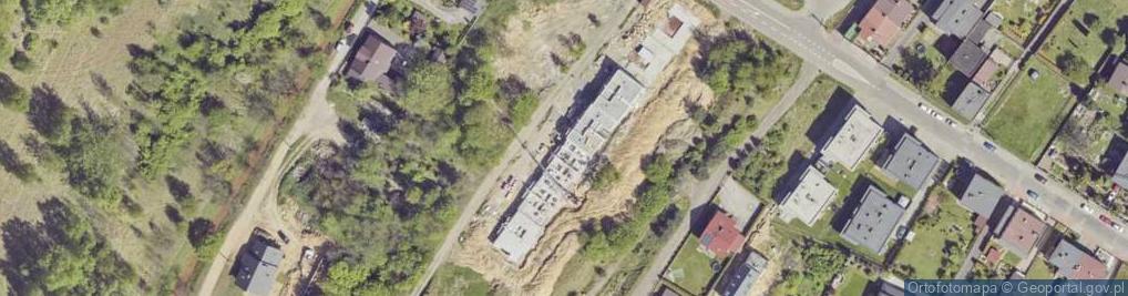 Zdjęcie satelitarne Wodna ul.