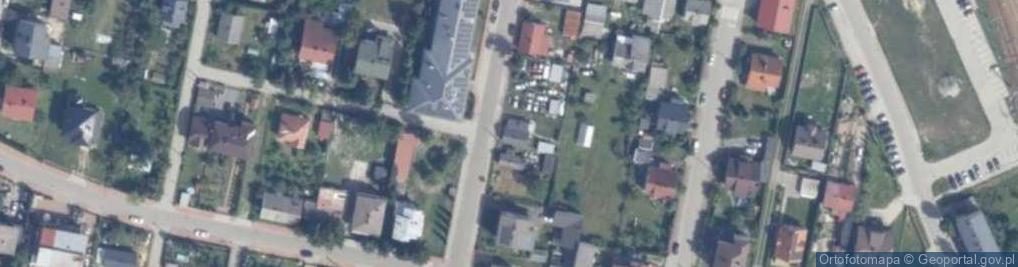 Zdjęcie satelitarne Wojska Polskiego ul.