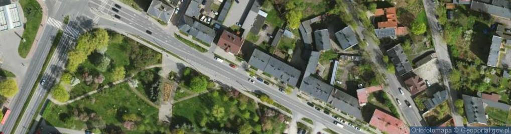 Zdjęcie satelitarne Wojska Polskiego ul.