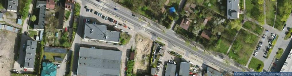 Zdjęcie satelitarne Wojska Polskiego ul.