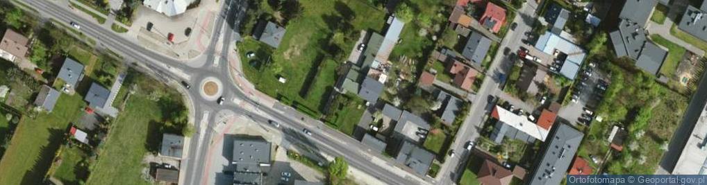 Zdjęcie satelitarne Wojska Polskiego ul.