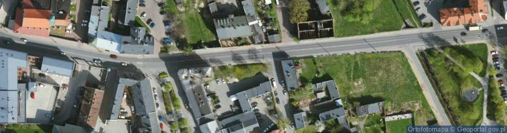 Zdjęcie satelitarne Wojska Polskiego ul.