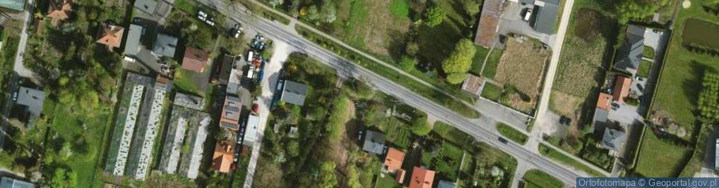Zdjęcie satelitarne Wojska Polskiego ul.