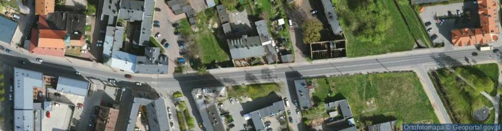 Zdjęcie satelitarne Wojska Polskiego ul.