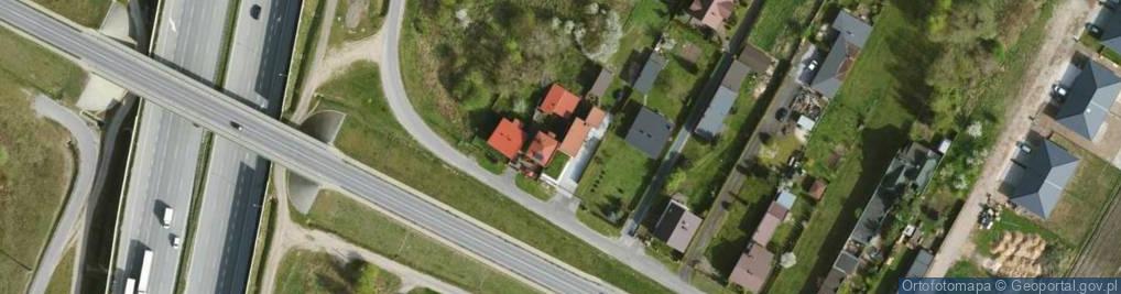 Zdjęcie satelitarne Wojska Polskiego ul.