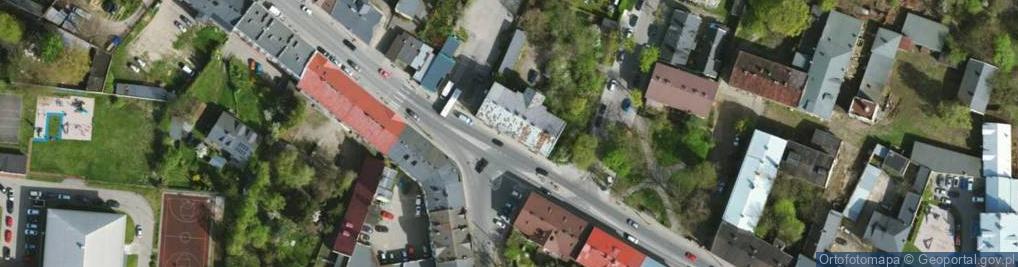 Zdjęcie satelitarne Wojska Polskiego ul.