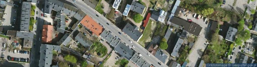 Zdjęcie satelitarne Wojska Polskiego ul.