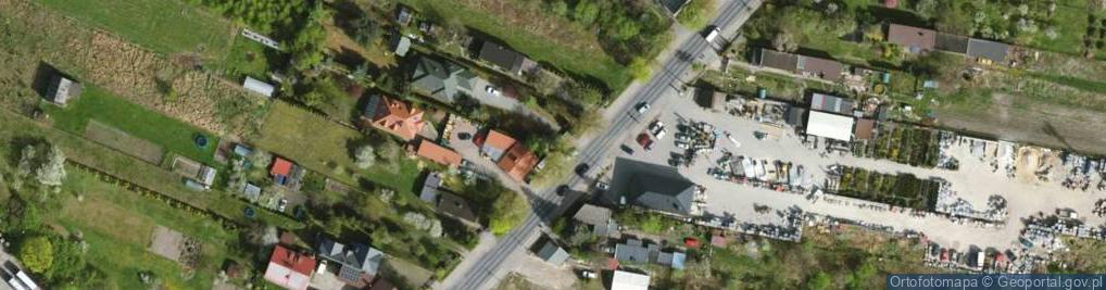 Zdjęcie satelitarne Wolborska ul.