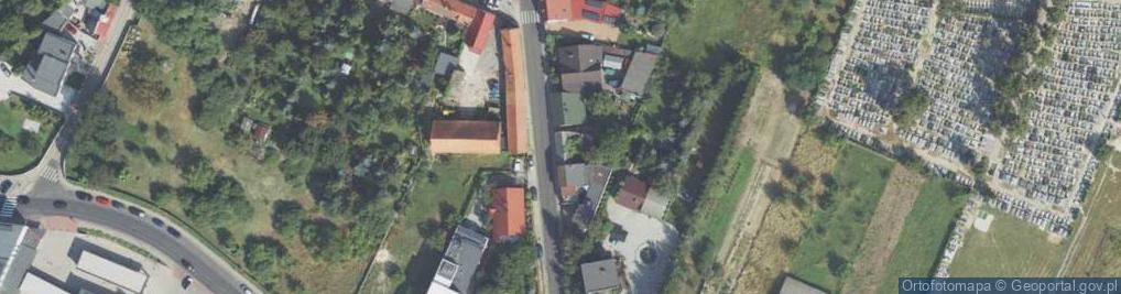 Zdjęcie satelitarne Wodna ul.