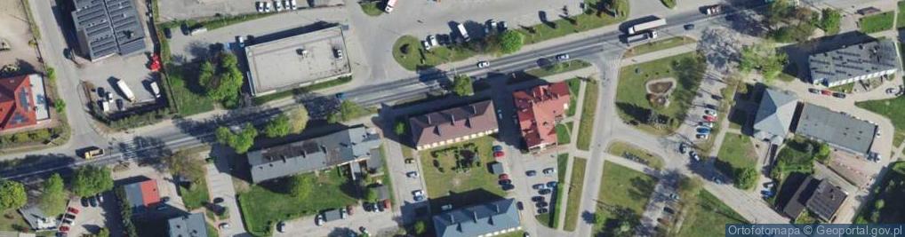 Zdjęcie satelitarne Wojska Polskiego ul.