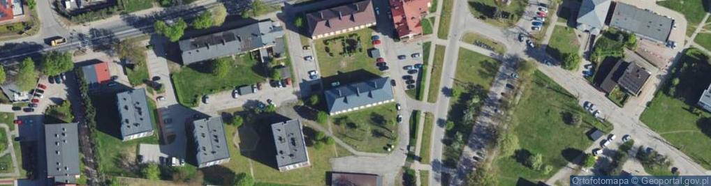 Zdjęcie satelitarne Wojska Polskiego ul.