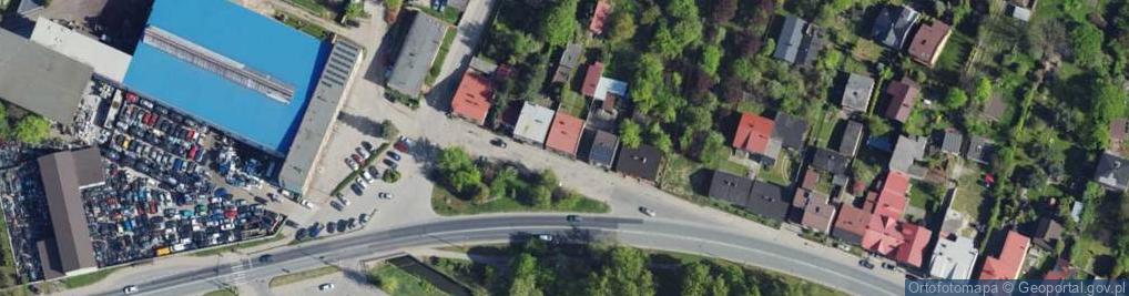 Zdjęcie satelitarne Wojska Polskiego ul.