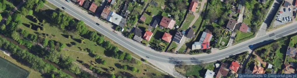 Zdjęcie satelitarne Wojska Polskiego ul.